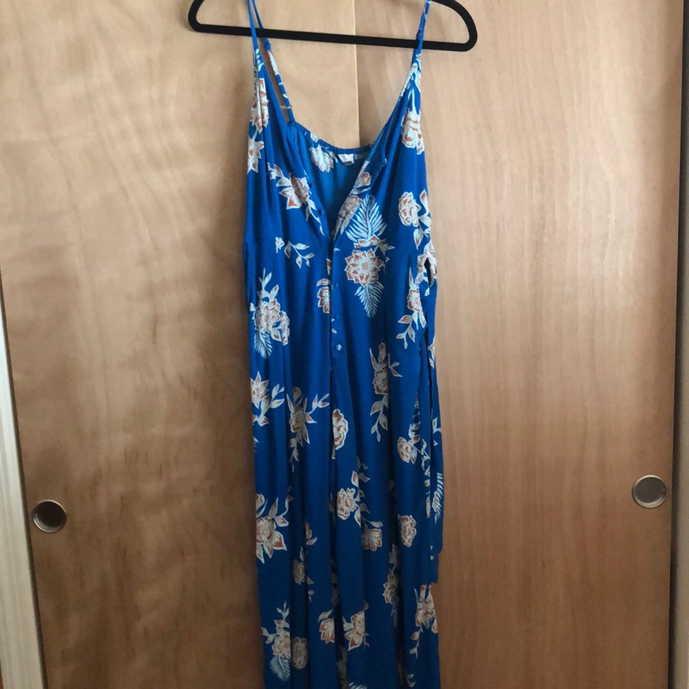 Roxy floral long pant romper